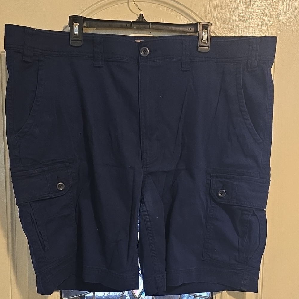 The Foundry Supply Co. Dark Blue Cargo Shorts